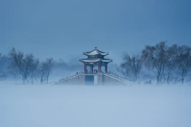 The Summer Palace After First Snow