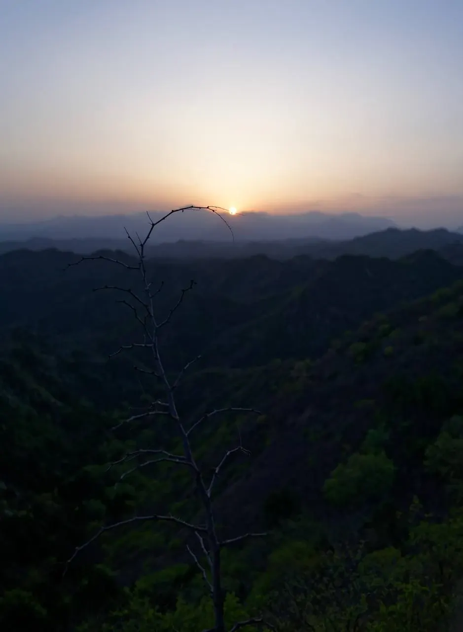 Jinshanling Afterglow