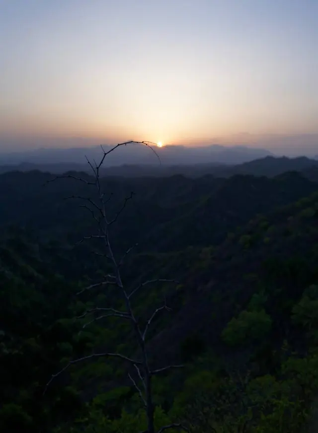 Jinshanling Afterglow