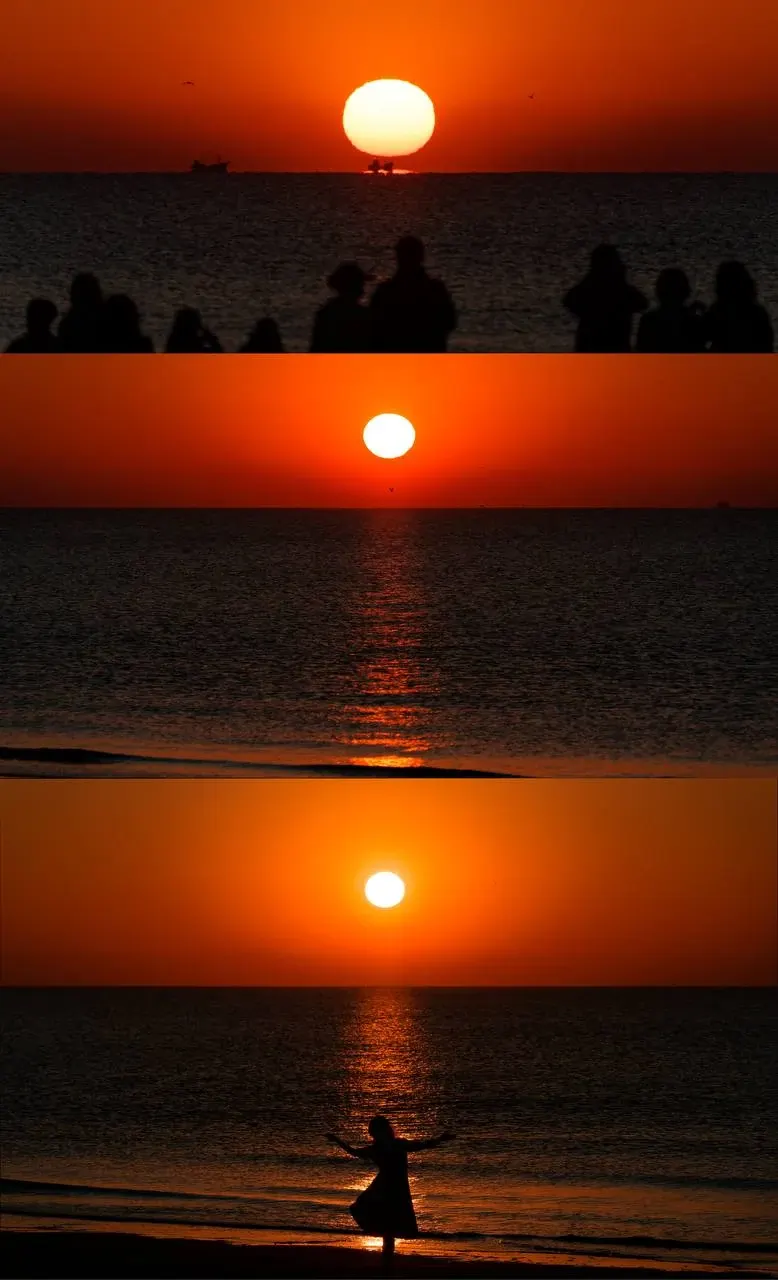 First Light over Qinhuangdao